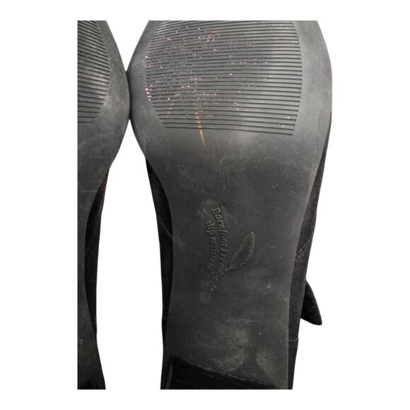 DREW BAREFOOT FREEDOM Monaco Black Suede Pumps - Size 13 - Picture 7 of 9
